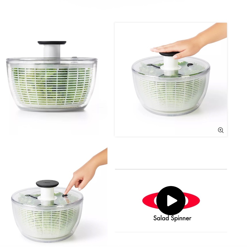 2 Oxo salad spinners for sale